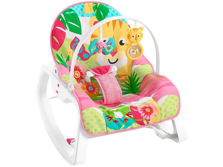 Cadeirinha de Descanso Reclinável Vibratória - com Móbile Fisher-Price ...