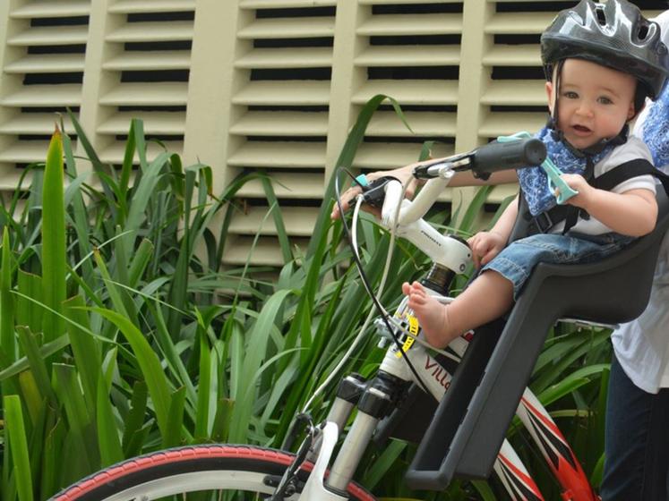 Imagem de Cadeirinha Infantil Bicicleta Kalf Baby Bike Dianteira