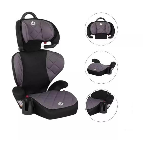 Imagem de Cadeirinha Infantil cadeira de criança para Auto com Assento Tutti Baby - Cinza