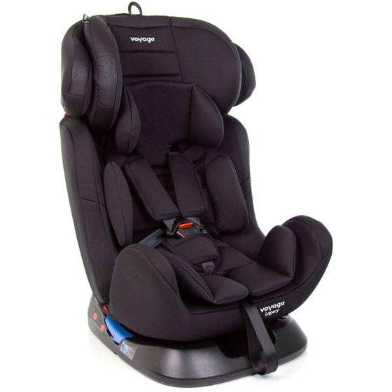 Imagem de Cadeirinha Para Auto 0 A 36kg Reclinável Ajustável Voyage Legacy Preto Cadeira Passeio para Carro Bebê Infantil Recém Nascido