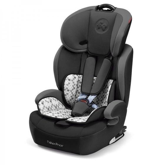 Cadeirinha para Carro Fisher Price Safemax Fix Cinza 9 a 36 Kg ...