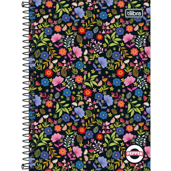 Imagem de Caderneta Espiral Capa Dura Pepper 1/8 80 Folhas - PCT com 04