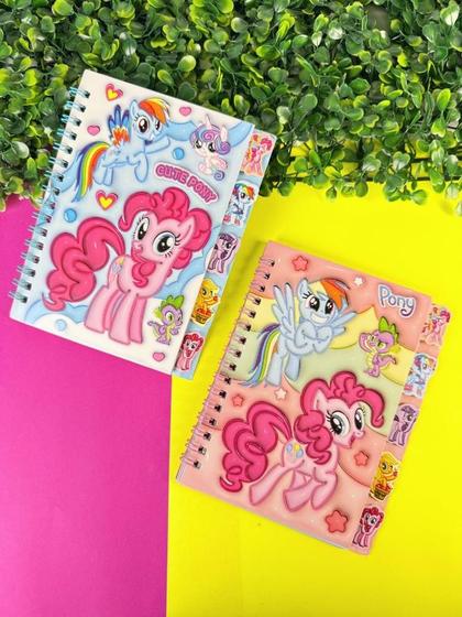 Imagem de Caderneta Personalizada My Little Pony Capa Dura QB-T1588