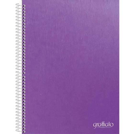 Imagem de Caderno 01X1 Capa Dura Graffiato Lilas 120F