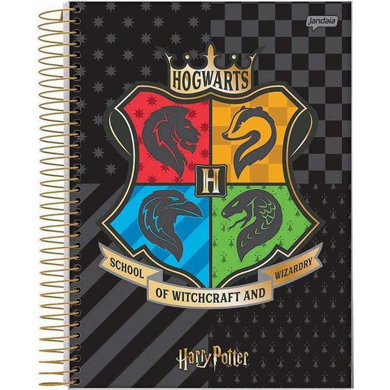 Imagem de Caderno 01X1 Capa Dura HARRY Potter 96FLS PCT com 04