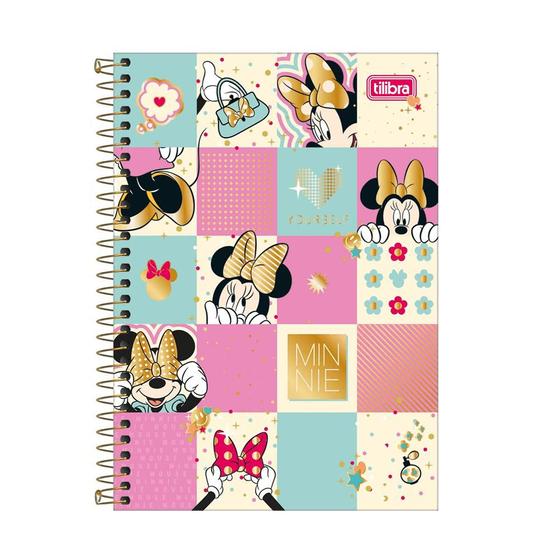 Imagem de Caderno 1/4 80 Fls C.D. Tilibra - Minnie 10