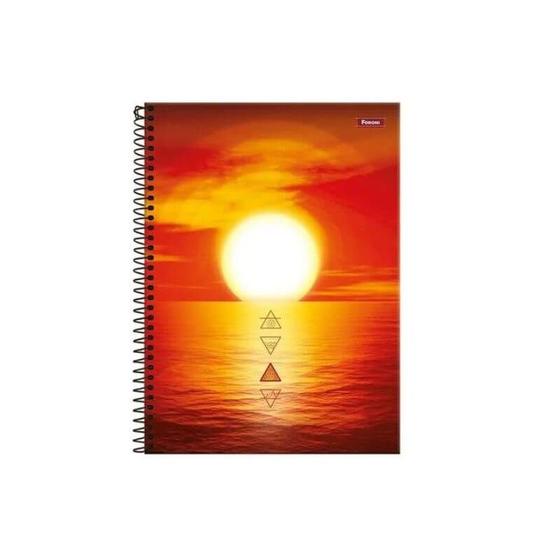 Imagem de Caderno 1/4 80 Folhas Elementos Foroni