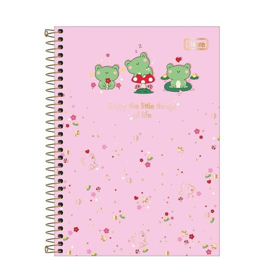 Imagem de Caderno 1/4 C.D. 80 Folhas Tilibra - Mellow 3