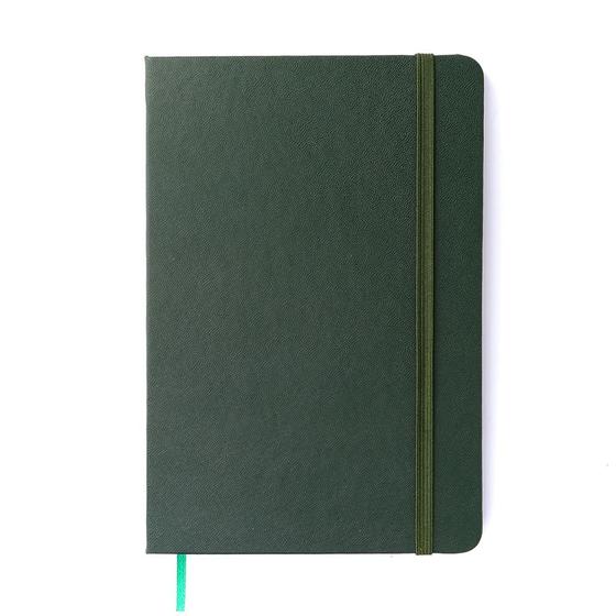 Imagem de Caderno 1/4 Cicero Classica Verde Oliva Sem Pauta 14x21