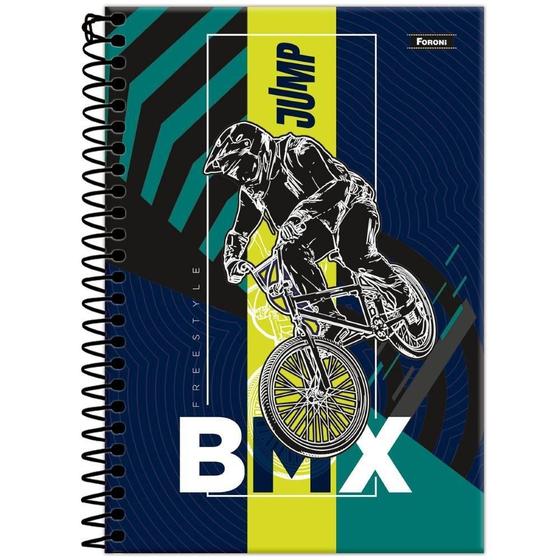 Imagem de Caderno 1/4 Esp 80Fls Jump Bmx Bike Foroni