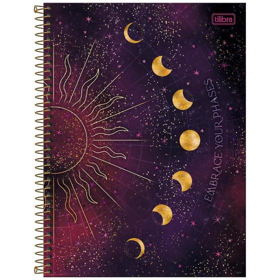 Imagem de Caderno 1 matéria 80 folhas espiral Magic Tilibra