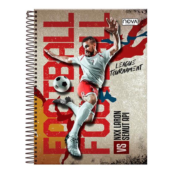 Imagem de Caderno 10 Matérias 160 Folhas Esporte Universitário Juvenil
