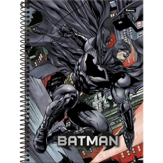 Imagem de Caderno 10X1 Capa Dura Batman 160FLS.