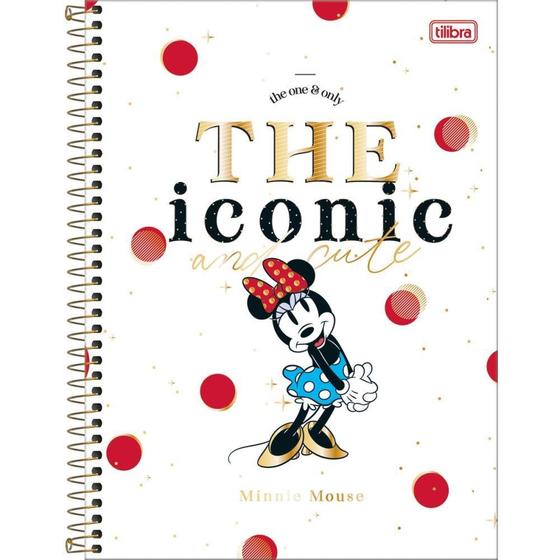 Imagem de Caderno 10X1 Capa Dura Minnie Core 160FLS.