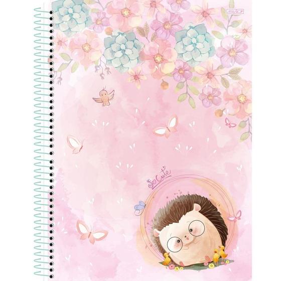Imagem de Caderno 10x1 CD Univ. Só Cute 80Fls Capa2 - São Domingos