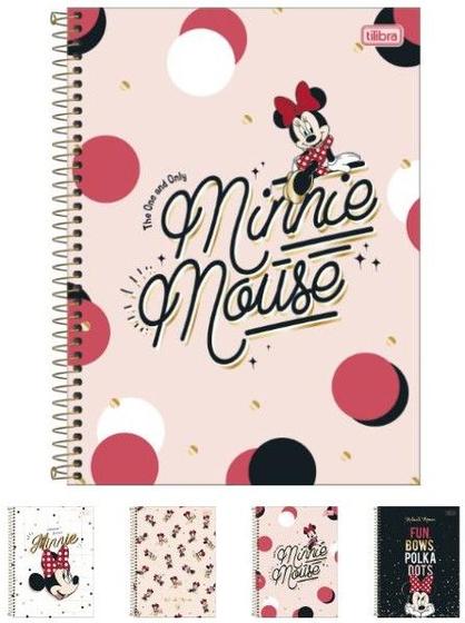 Imagem de Caderno 160 minnie tilibra 308099 10m