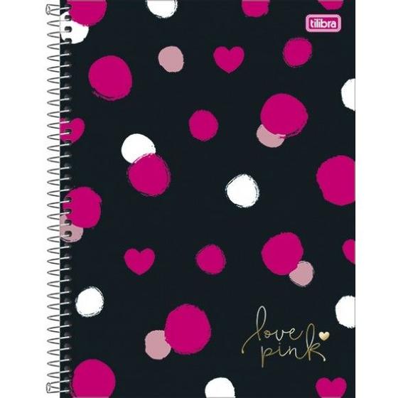 Imagem de Caderno 160 tilibra love pink 30487