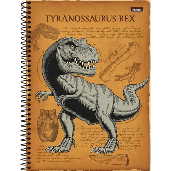 Imagem de Caderno 1X1 Capa Dura Sauros 80 Folhas - Pacote com 4