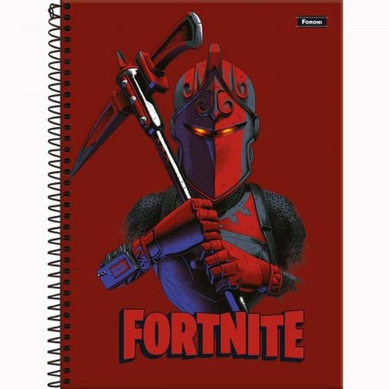 Imagem de Caderno 1x1 Univ. Fortnite 80FLS 33.6483-5 Capa 4 - Foroni
