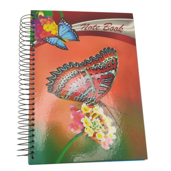 Imagem de Caderno 3 Materias Espiral Capa Dura 3d 150 Paginas Volta Aulas Curso Anotacoes Rascunho