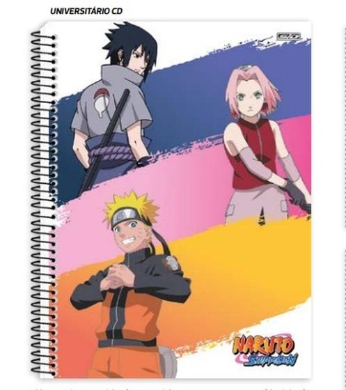 Imagem de Caderno 80 Folhas 1 Matéria Naruto