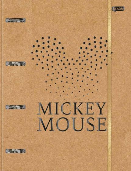 Imagem de Caderno argolado Jandaia Mickey e Minnie 177mmx242mm 80 folhas