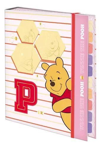 Imagem de Caderno argolado universitário pooh