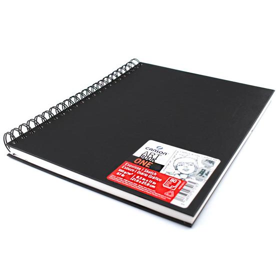 Imagem de Caderno artbook one a4 com espiral 100g 80 folhas - 60039212