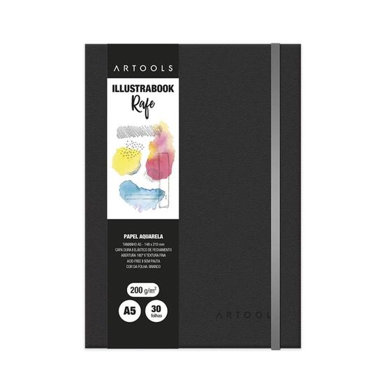 Imagem de Caderno Artools Illustrabook Rafe A5 200g/m² 30 Folhas