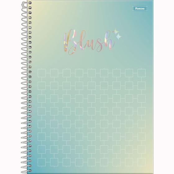 Imagem de Caderno Blush Verde - 80 Folhas - Foroni