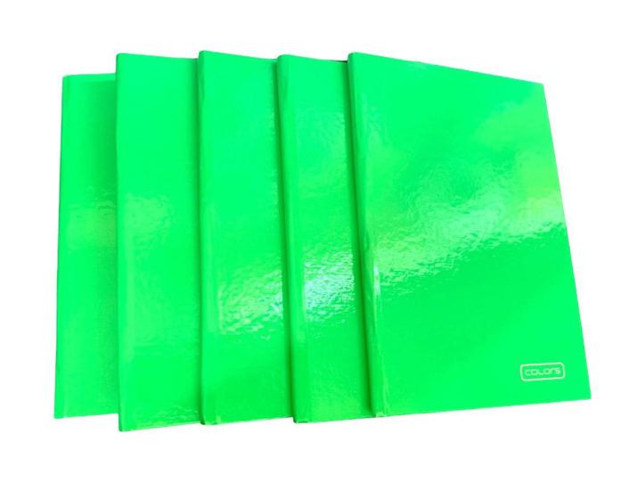 Imagem de Caderno Brochura 1/4 (Pequeno) 96 Folhas Capa Dura- kit 2un