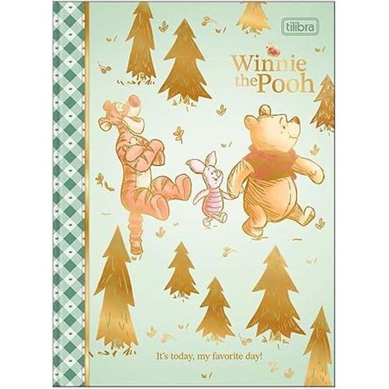 Imagem de Caderno Brochura 80 Folhas Ursinho Pooh Capa 4 - Tilibra