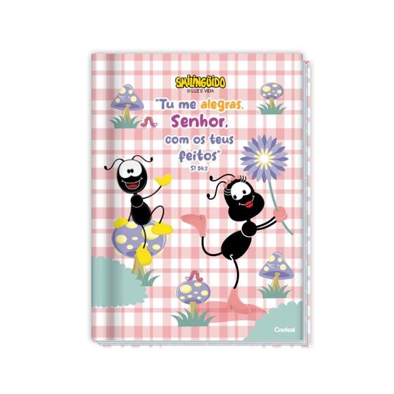 Imagem de Caderno Brochura Credeal Universitário Smilinguido 80Fls Capa Dura