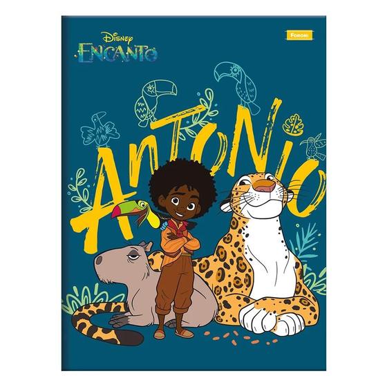 Imagem de Caderno Brochura Disney Encanto - Antônio - 80 Folhas - Foroni