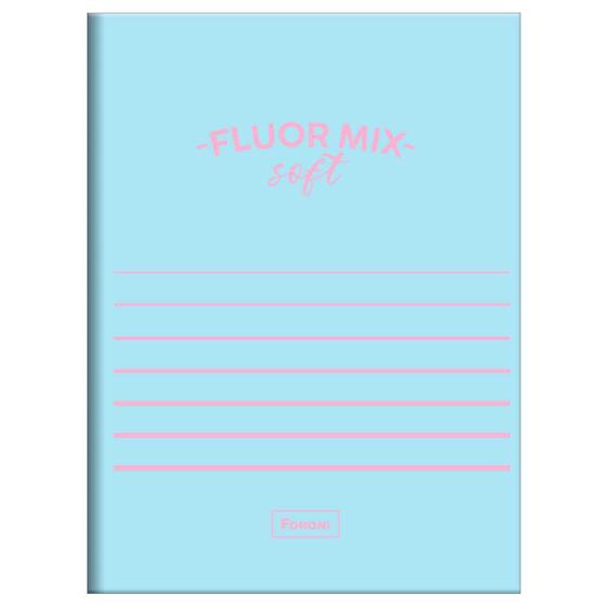 Imagem de Caderno Brochura Grande Fluor Mix Soft 80 Folhas