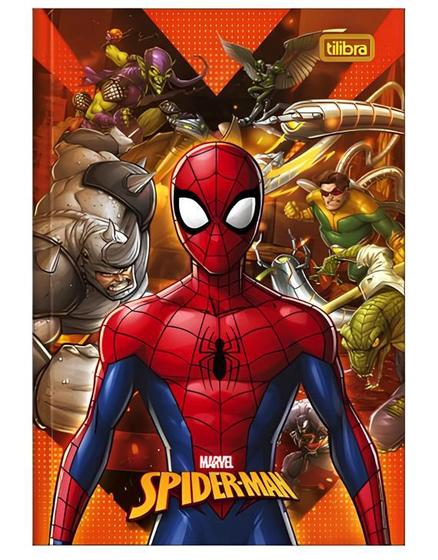 Imagem de Caderno brochura  spider man 80 folhas