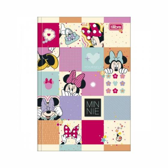 Imagem de Caderno Brochura Tilibra 1/4 Minnie 80 Folhas Capa Dura