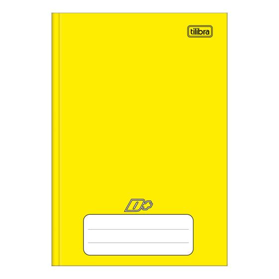 Imagem de Caderno Brochura Tilibra Capa Dura 1/4 Amarelo 96 Folhas