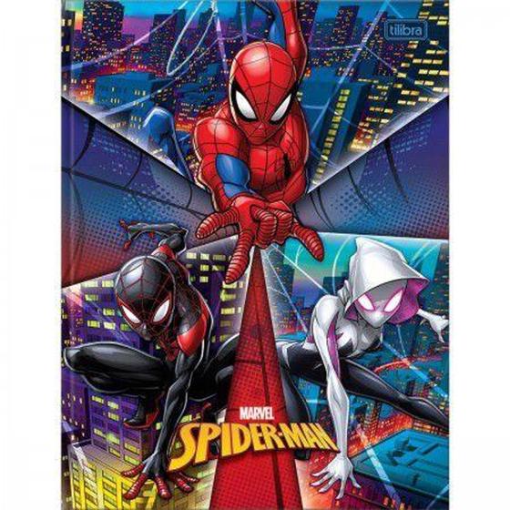 Imagem de Caderno Brochurao C/D 80 Folhas Spider Man Tilibra