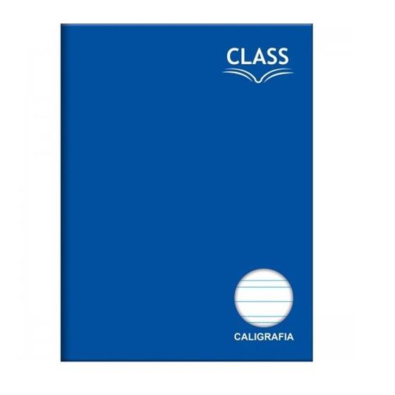 Imagem de Caderno Brochurão Caligrafia CD 80fls Class Azul Foroni