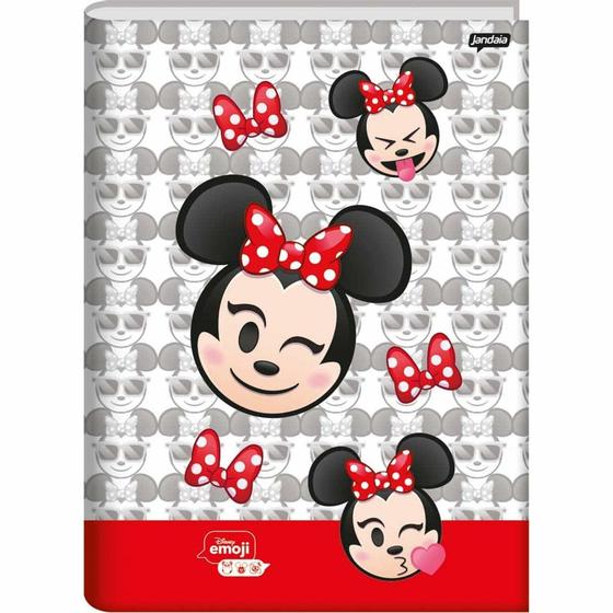 Imagem de Caderno Brochurão Capa Dura 80 Folhas Disney Emoji Jandaia- 484593