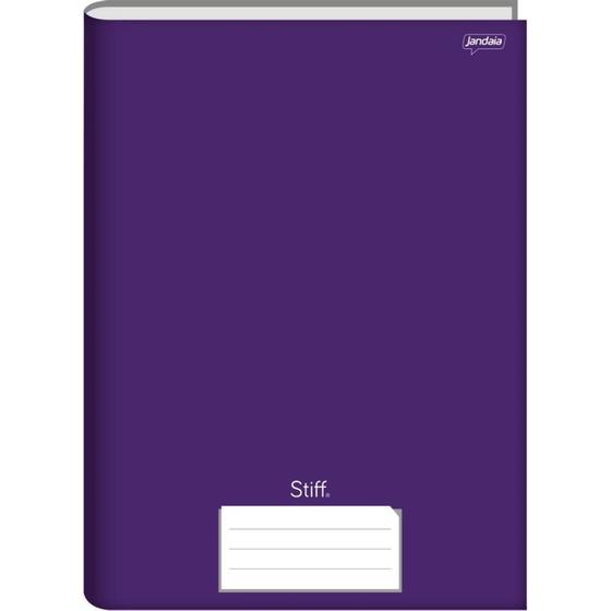 Imagem de Caderno Brochurao Capa Dura STIFF 48FLS UNIV. Lilas