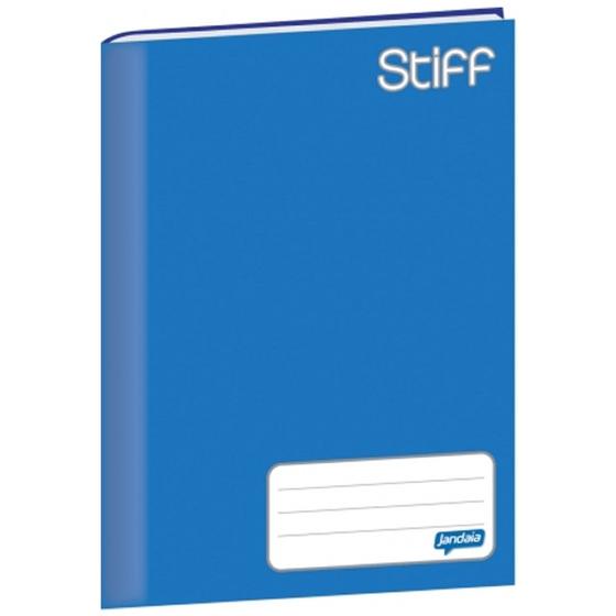 Imagem de Caderno Brochurão Jandaia Stiff 48 Folhas Capa Dura Azul