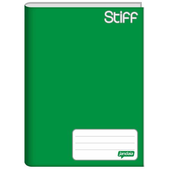 Imagem de Caderno Brochurão Stiff Verde 96 Folhas Jandaia