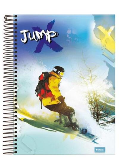 Imagem de Caderno C/D 15 Materias Jump Folhas Foroni