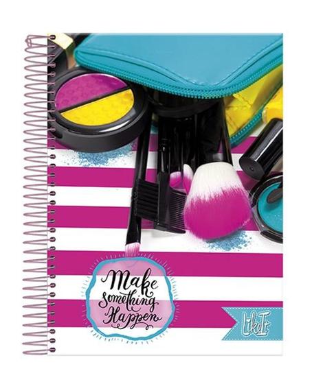 Imagem de Caderno C/D 15 Materias Like It Foroni