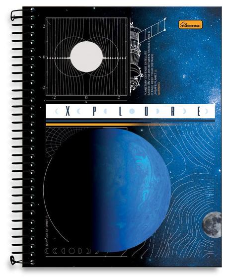 Imagem de Caderno Cadersil universitário xplore espiral 80 folhas