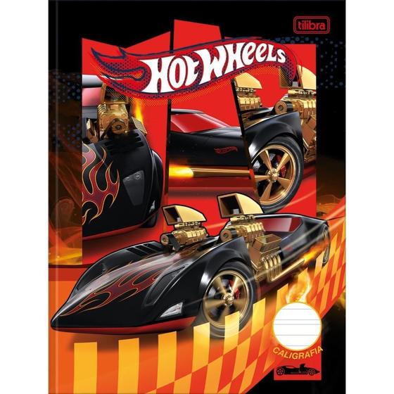 Imagem de Caderno Caligrafia Capa Dura HOT Wheels 40FLS.