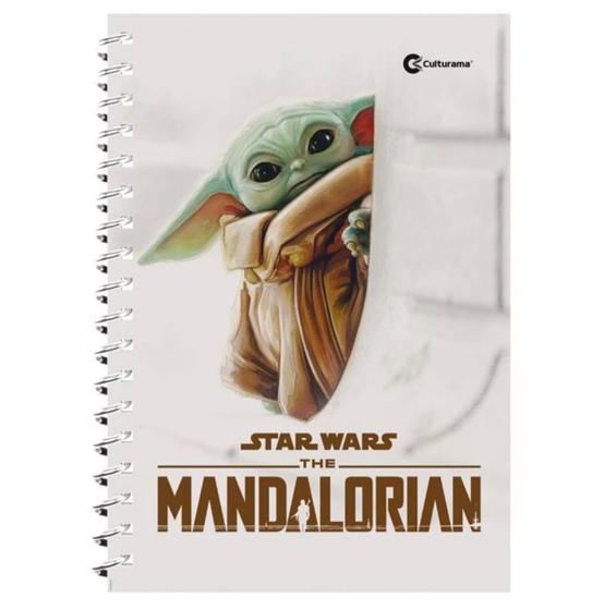 Imagem de Caderno Capa Dura Mandalorin