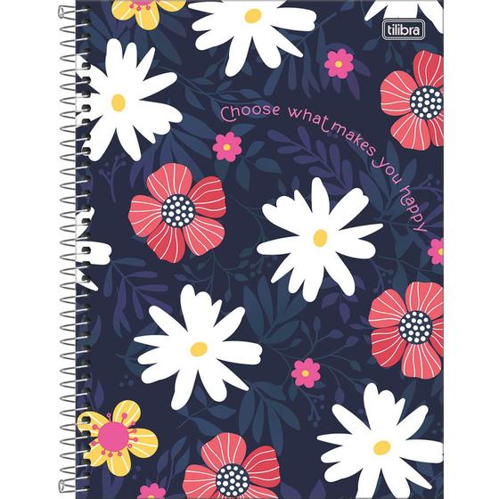 Imagem de Caderno Charme - Roxo - 160 Folhas - Tilibra